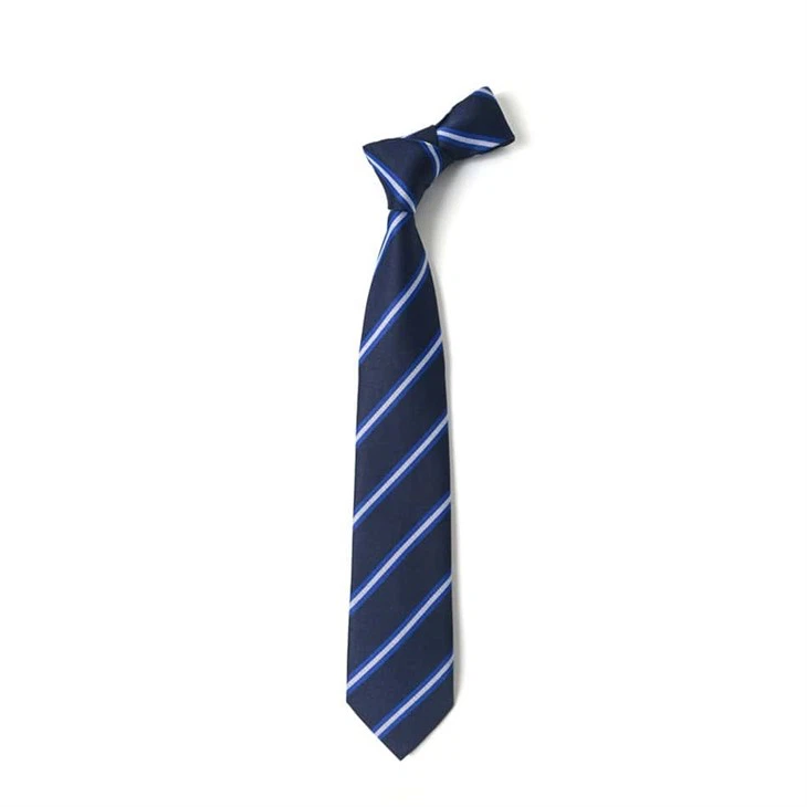 YiLi Bulk Customizable Navy Blue Recycled Necktie
